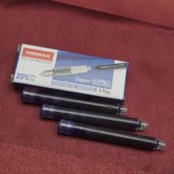 UNOMAX Super JUMBO FOUNTAIN INK CARTRIDGE - 3 Pcs